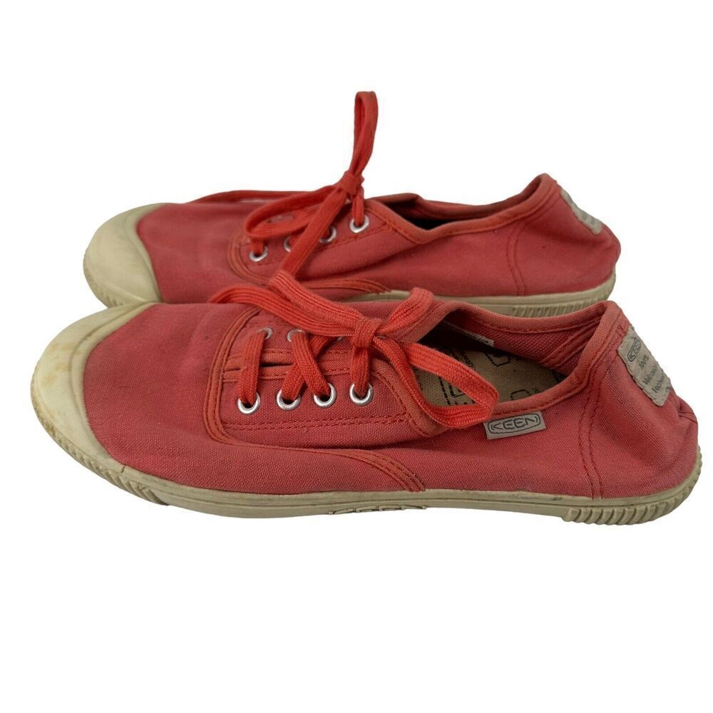 Keen Maderas Sneakers Vulcanized Rubber Flexible Sole Salmon Pink Womens Size 8
